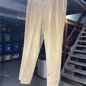 Men's Corduroy Pants in Tan